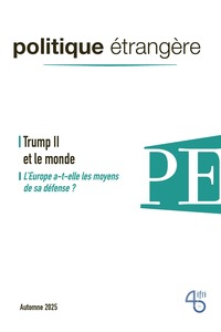 Picture of Politique étrangère n° 3/2025 - Trump II et le monde - septembre 2025