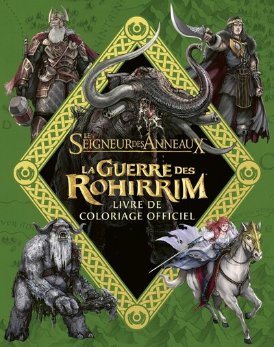 Picture of Le Seigneur des Anneaux : La Guerre des Rohirrim - Livre de coloriage officiel