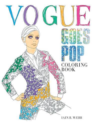 Picture of Vogue Goes Pop Colouring Book /anglais