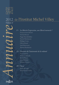 Picture of Annuaire de l'Institut Michel Villey 2012 - Volume 4