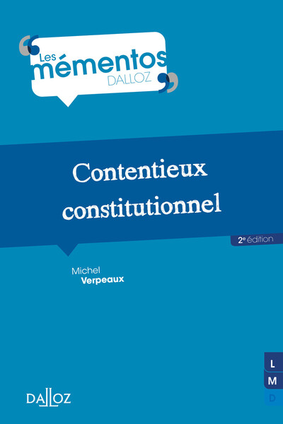 Picture of Contentieux constitutionnel. 2e éd.