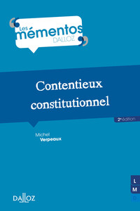 Picture of Contentieux constitutionnel. 2e éd.