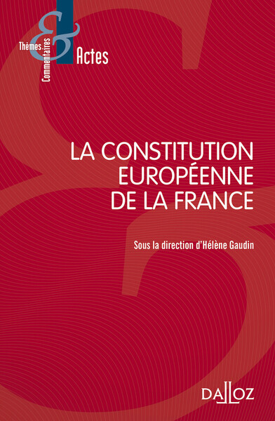 Image de La Constitution européenne de la France