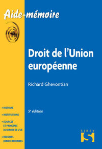 Picture of Droit de l'Union européenne. 5e éd.