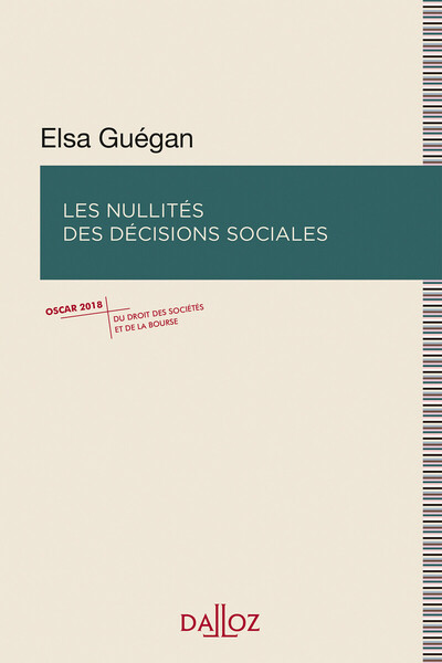Picture of Les nullités des décisions sociales