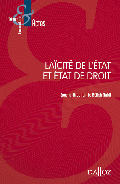 Picture of Laïcité de l'Etat et Etat de droit
