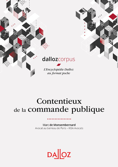 Picture of Contentieux de la commande publique