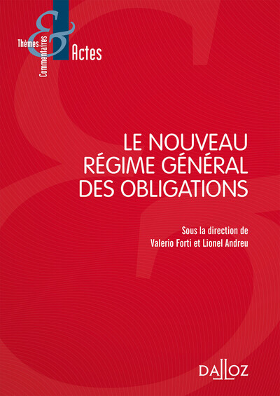 Picture of Le nouveau régime général des obligations