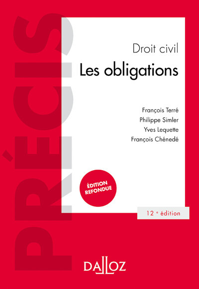 Picture of Droit civil Les obligations 12ed