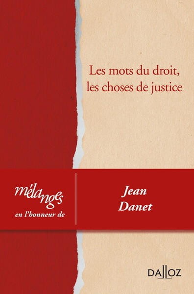 Picture of Mélanges en l'honneur de Jean Danet