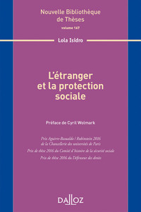 Image de L'étranger et la protection sociale - Volume 167
