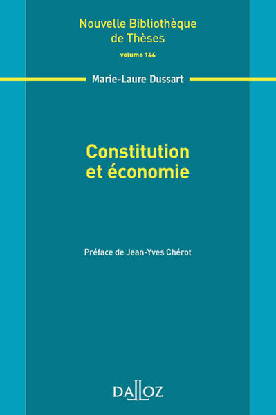 Image de Constitution et économie - Volume 144