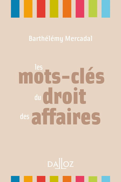 Picture of Les mots-clés du droit des affaires