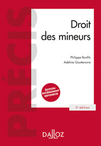 Image de Droit des mineurs. 3e éd.