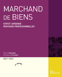 Image de Marchand de biens 2021/22. 13e éd. - Statut juridique. Pratiques professionnelles