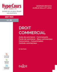 Image de Droit commercial 9ed