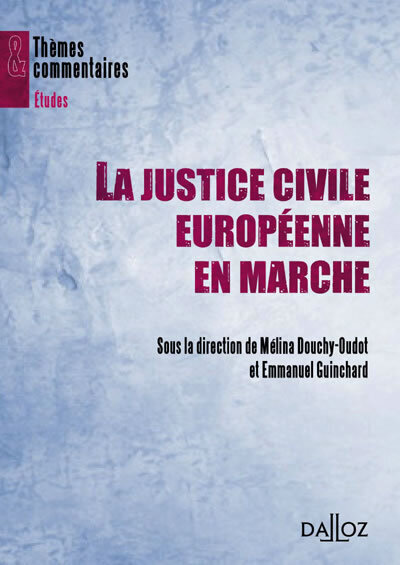 Picture of La justice civile européenne en marche