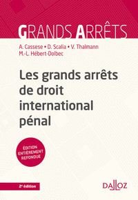 Picture of Les grands arrêts de droit international pénal. 2e éd.