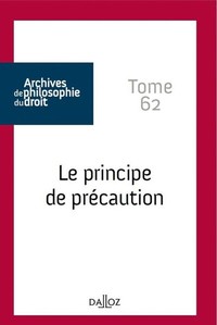 Picture of Le principe de précaution - Tome 62