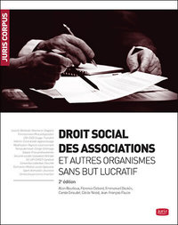 Image de Droit social des associations et autres organismes sans but lucratif. 2e éd.