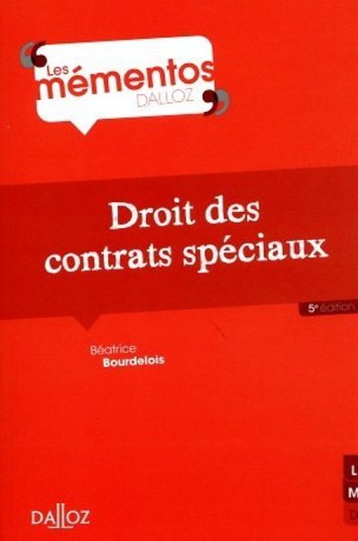 Picture of Droit des contrats spéciaux. 5e éd.