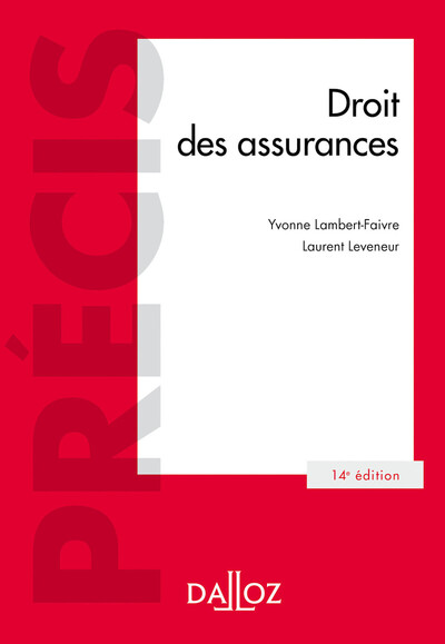 Picture of Droit des assurances 14ed