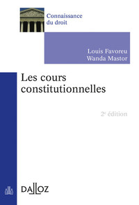 Image de Les cours constitutionnelles. 2e éd.