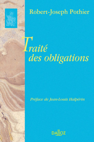 Image de Traité des obligations - Édition de 1821