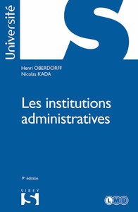 Picture of Les institutions administratives 9ed