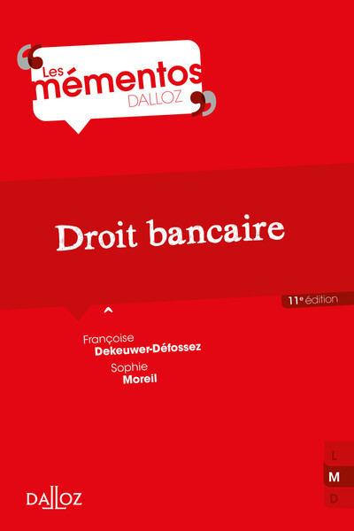 Image de Droit bancaire 11ed
