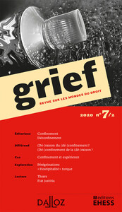 Picture of Grief, Revue sur les mondes du droit 2020 - N° 7 Partie 2