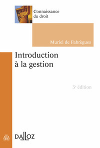 Picture of Introduction à la gestion. 3e éd.
