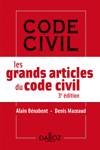 Picture of Les grands articles du code civil