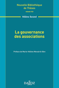 Image de La gouvernance des associations - Volume 143