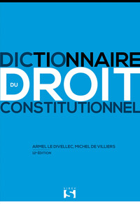 Picture of Dictionnaire du droit constitutionnel 12ed