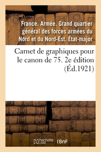 Picture of Carnet de graphiques pour le canon de 75. 2e édition