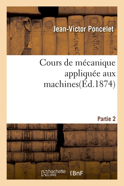 Image de Cours de mécanique appliquée aux machines. Partie 2