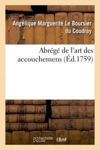 Picture of Abrégé de l'art des accouchemens