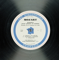 Image de Carnet ligné. Sonates pour piano et violon