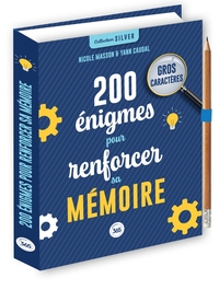 Image de 200 énigmes pour renforcer sa mémoire - spécial seniors - crayon offert