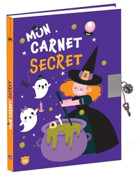 Picture of Mon carnet secret - Sorcières - Journal intime avec cadenas à compléter