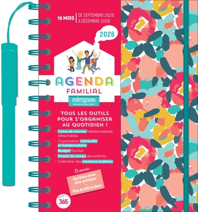 Picture of Agenda familial Mémoniak, sept. 2025 à déc. 2026
