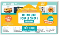 Picture of On fait quoi pour le dîner familial à aimanter sur le frigo 2025-2026