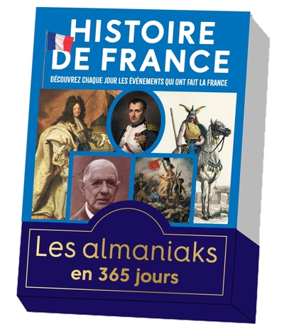 Image de Almaniak Histoire de France, calendrier une page par jour