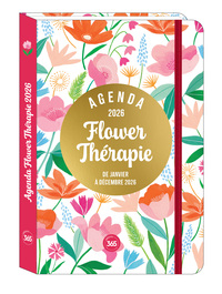 Image de Agenda Flower thérapie pocket, janv.-déc. 2026, 12 mois