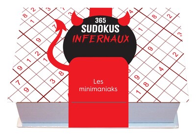 Picture of Minimaniak 365 sudokus infernaux - mini-calendrier, 1 grille par jour