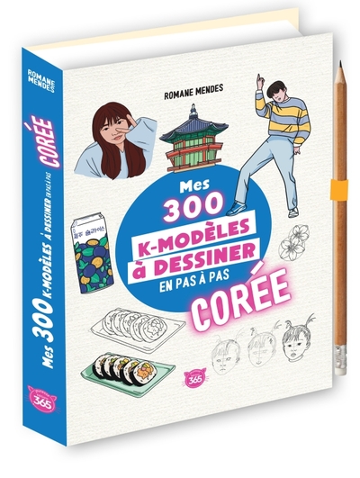 Image de Mes 300 K-modèles à dessiner en pas à pas spécial Corée