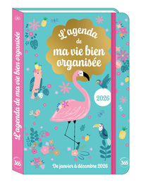 Image de Agenda pocket ma vie bien organisée 2026 12 mois