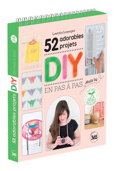 Image de 52 adorables projets DIY en pas à pas made by Vert Cerise