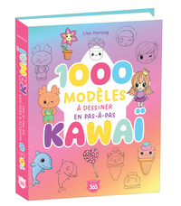 Image de 1000 modèles ultra-simples à dessiner en pas à pas Kawai